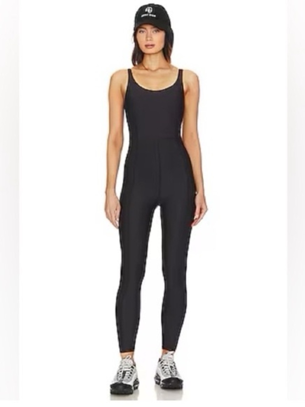 NWT House of Harlow 1960 All-Day Contour Black Catsuit Jumpsuit S